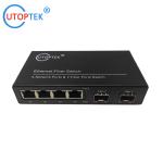 universal Fiber Switch 4*10/100/1000Base-Tx to 2*1000Base-Fx SFP Fiber ethernet