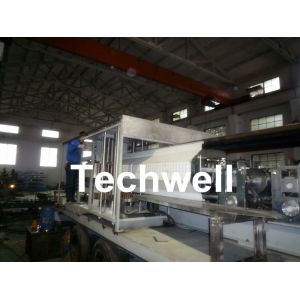 914-610 Mobile K Span Roll Forming Machine for 0.8 - 1.5mm K Span Arched Roof