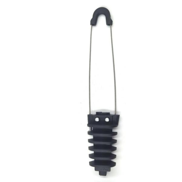 330*62*32 mm Fiber Optic Anchor Clamp for PA6 Stainless Steel Wire Tension