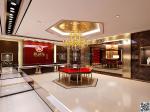 shopping mall high end jewelry shop display showcase with led