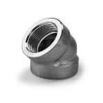 Alloy Steel ANSI B16.11 6000lb 45 Degree Threaded Elbow