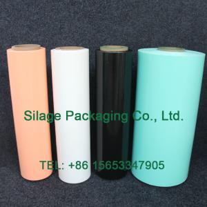 China White Color Silage Wrap Film, 500mm*25mic*1800m,anti UV adhesive film, High Stretch Round Film for Nederlanden factory