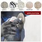 Electroplated Double Sided Maple Leaf Diamond Saw Blade Cutting Grinding Marble