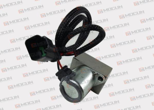 Diesel Excavator Solenoid Valve 24V , PC200 - 7 Komatsu Pump Solenoid Part 702 -