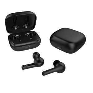 China Black Bluetooth 5.0 Headphones PAU1623 Wireless TWS Earphone 40mAh factory