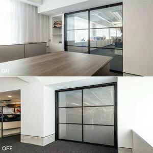 China Fast Response Switchable Smart Glass PDLC Film Long Life With High Security factory