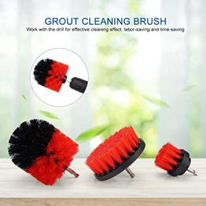 China Tile Cleaner Brush for drill Durable Tile For Bathtub, Bath Floor Joints factory