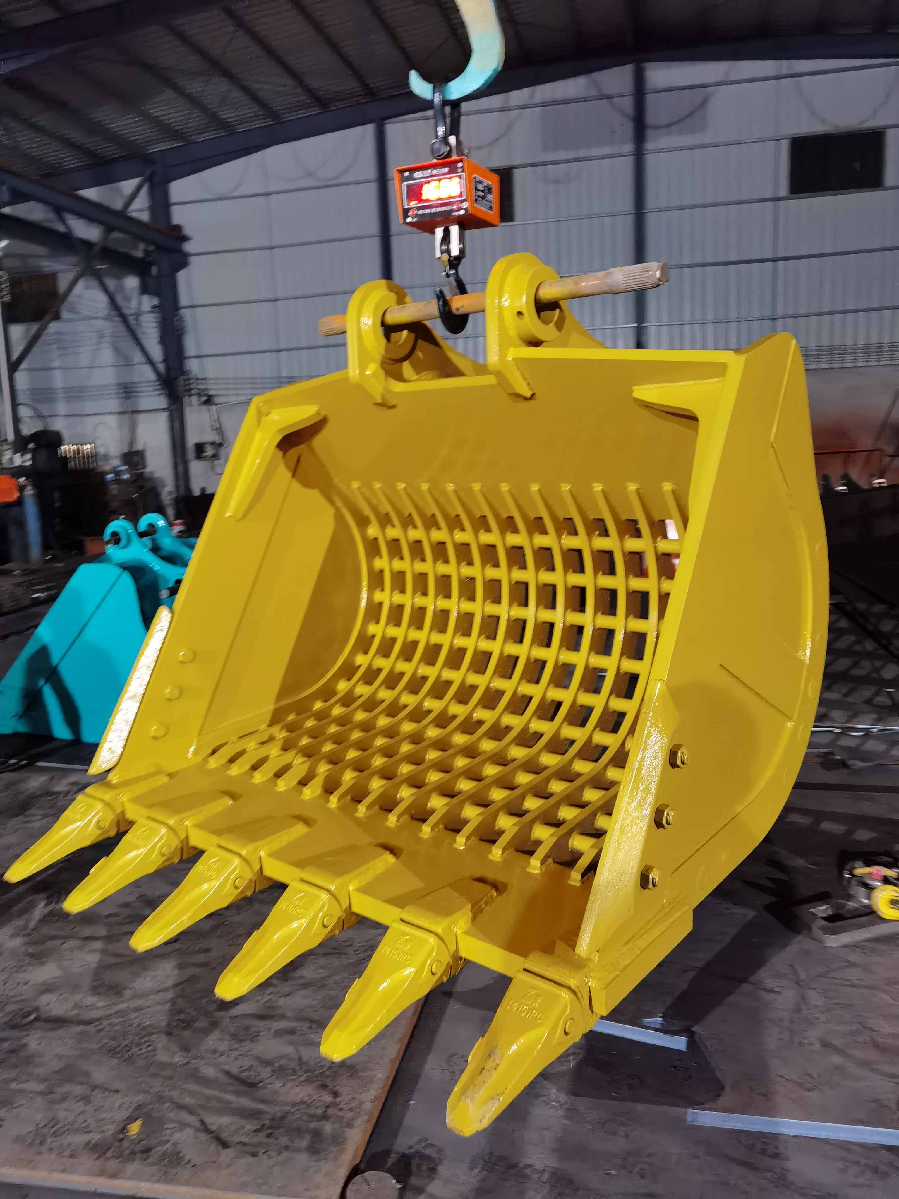 330 Excavator Bucket Replacement Heavy Duty Rock Sieve Construction