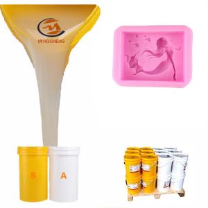 China Two Part Platinum Cure RTV Liquid Silicone Moulding Rubber For Resin Molds factory