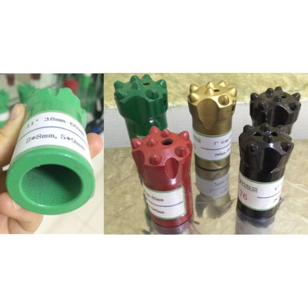 Tapered Chisel Drill Bit For Small Hole Rock Drilling Tapered 7 11 12 Degree