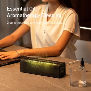 Lava Rainbow Flame Aroma Diffuser USB Powered Home Atmosphere Light