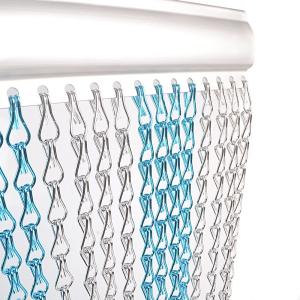 China Light Weigh Metal Mesh Curtain Anodizing Powder Coating Polishing Brushing 1m-3m High Strength Fireproof factory