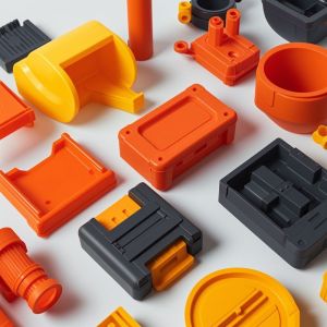 ABS Plastic Injection Molded Parts with 60s Cycle Time and Side Gate/Pin Point