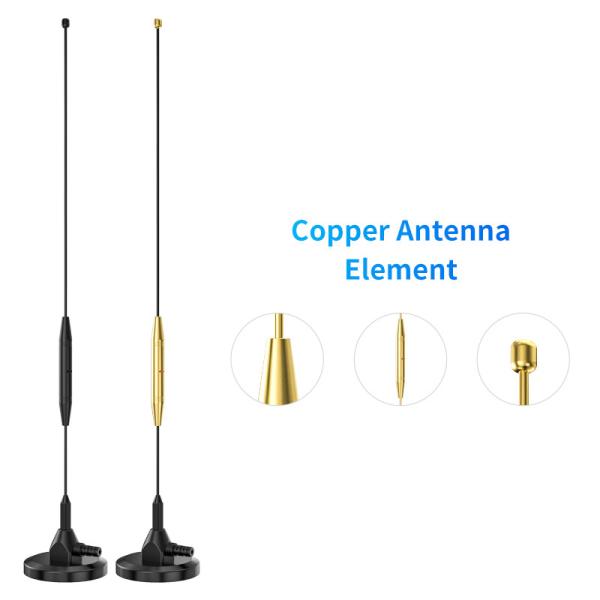 10dbi Gain Dual Band Mimo Loop Mounted Base Sucker Antenna for in Outdoor