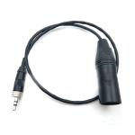 Sony D11 Recording Conversion Camera Audio Cable Mini Jack 3.5 To XLR 3pin Male