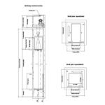 SS Hairline High Speed Passenger Elevator 8 To 15 People VVVF Hydraulic