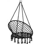 Hand Woven Camping Hanging Chair Macrame Modern Cotton Rope Swing Chair