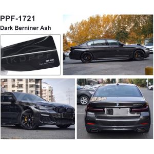 China Dark Berniner Ash Color Paint Protection Film 8 Mil Anti Scratch PPF Color Wrap Film on sale