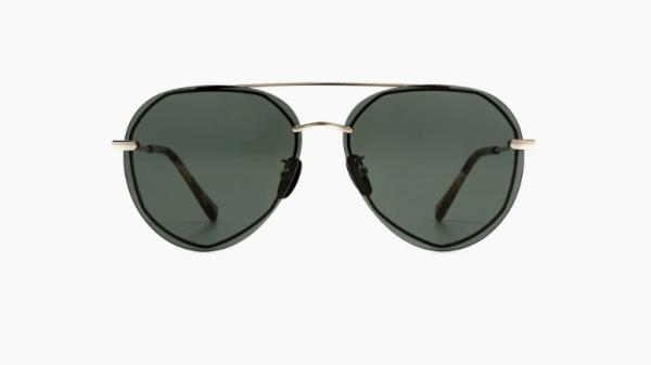 Polarized pilot Sunglasses Mens Metal Frame Fashion Mirror Lens Unisex Eyewear