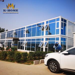 China Two Story Portable Accommodation Movable Prefabricated Container House factory