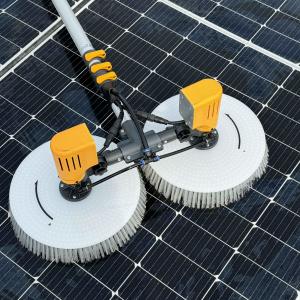 China X4 Double Head Solar Cleaning Rotating Brush Soft Bristle factory
