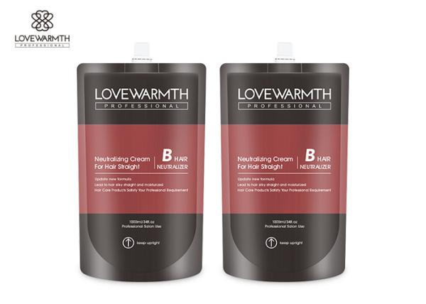 Hair Styling Agent Hair Neutralizer Cream 1000ml / 500ml Volume GMP / ISO