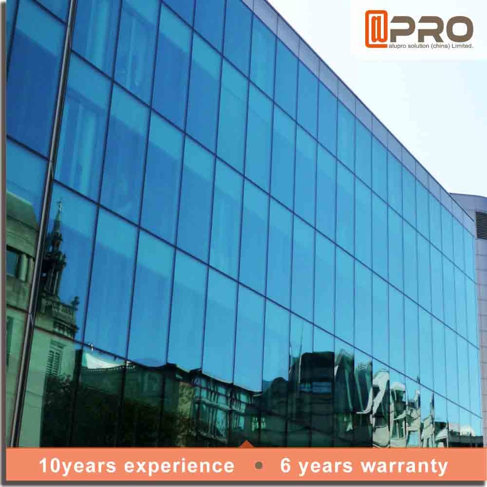 Explosion Proof Aluminium Curtain Wall With EPDM Gaskets And Thermal Break Sealant
