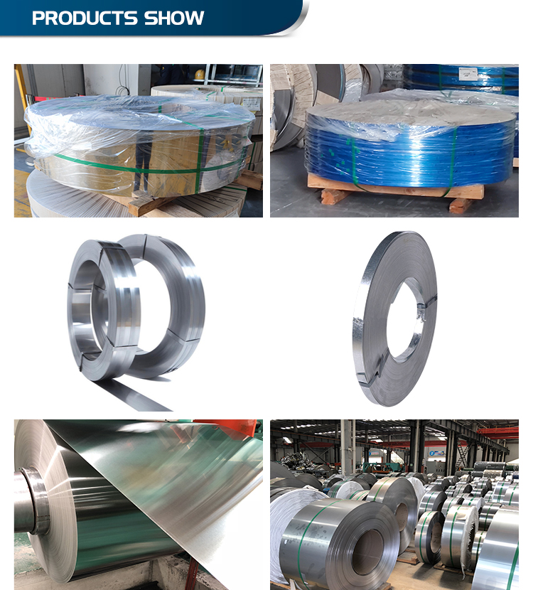 316 430 Stainless Steel Strip Mirror Polished 1000mm-6000mm Width