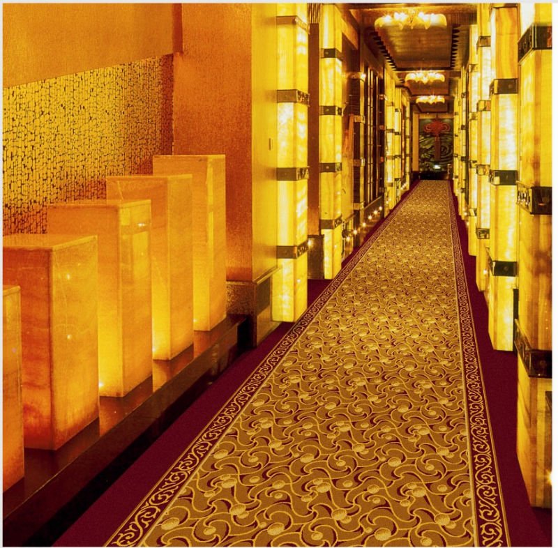 PP Wilton Carpet for Hotel Corridor,Gallery,karaoke,nightclub
