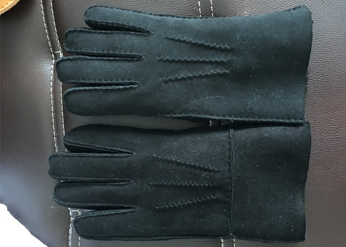 Handmade Merino Wool Warmest Sheepskin Gloves Shearling Durable Comfortable
