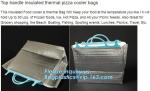 Thermal insulation lunch bag portable cooler bag insulated large capacity