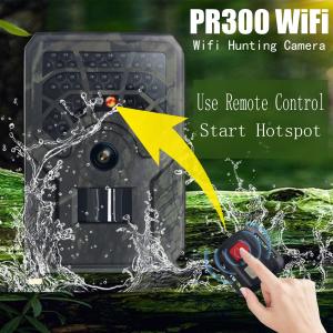 China PR300C WIFI Hunting Camera 32MP 1296P Outdoor Night Vision Wildlife Camera Wifi Wireless IP56 factory
