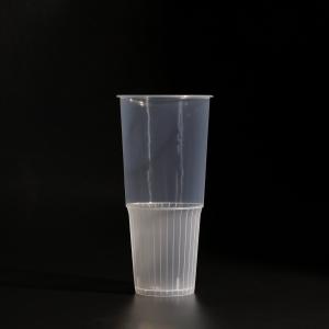 China 700ml Round Food Grade Plastic PP Cups for Customer Requirements factory