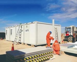 China Fast 8 Hours Assembly 29 / 43 Sqm Smart Foldable Prefab House For Living factory
