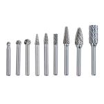 Shank 6.35mm Tungsten Carbide Bur For Cutting Metal