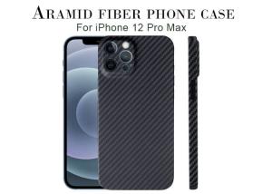 China iPhone 12 Pro Max Slim Light Smooth Aramid Fiber Case factory