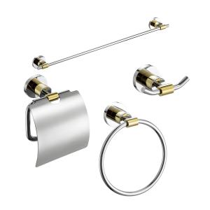China Sanitary Ware Wall Mounted Bathroom Hardware Sets Restroom Accessories Stainless Steel 304 factory