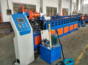 China CE Approval 0.7mm Stainless Steel CZ Purlin Roll Forming Machine 18 Roller Stations factory