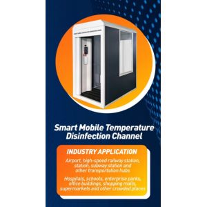 Smart Mobile High Accuracy Temperature Detection Disinfection Channel