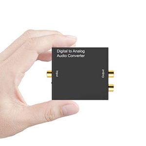 96KHz Optical Digital Stereo Audio SPDIF Toslink Coaxial Signal To Analog