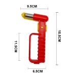 OEM ODM Emergency Escape Equipment Plastic Steel Mini Safety Hammer
