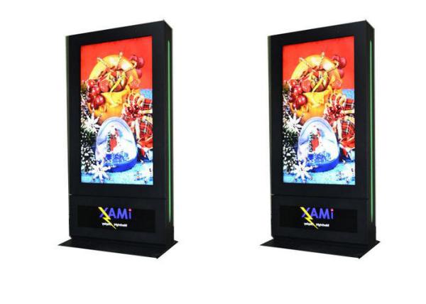 High Bright 2500 nits IP65 Outdoor 65" Digital Totem Wide Operating Temperature
