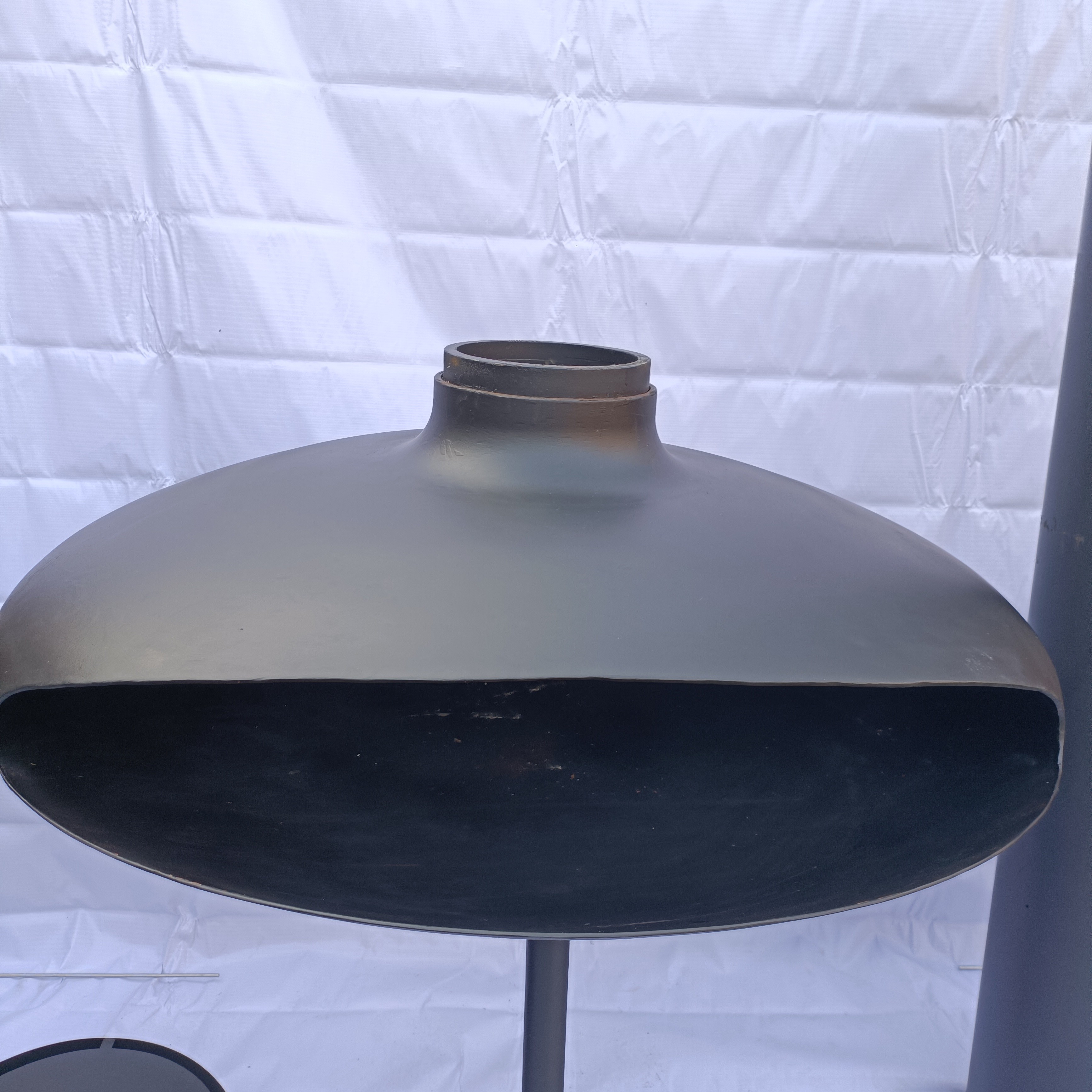 Eco Friendly Indoor Wood Burning Fire Pits Rotating Fireplace Non Rusting