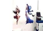 120w 720X2280DPI 12㎡/h Automatic Wall Inkjet Printer