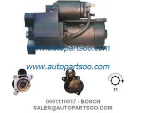 China 0001110017 0001110056 - BOSCH Starter Motor 12V 1.7KW 11T MOTORES DE ARRANQUE factory