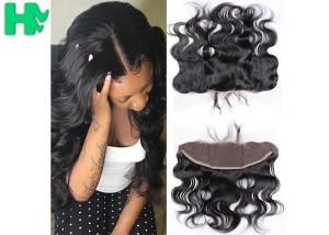 China Body Wave 100% Human Hair 13*4 Closure Unprocessed With Baby Hair 8&quot; - 24&quot; factory