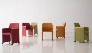 China Luxury Folding Modern Classic Office Chair Robber Legs Commercial Furniture factory