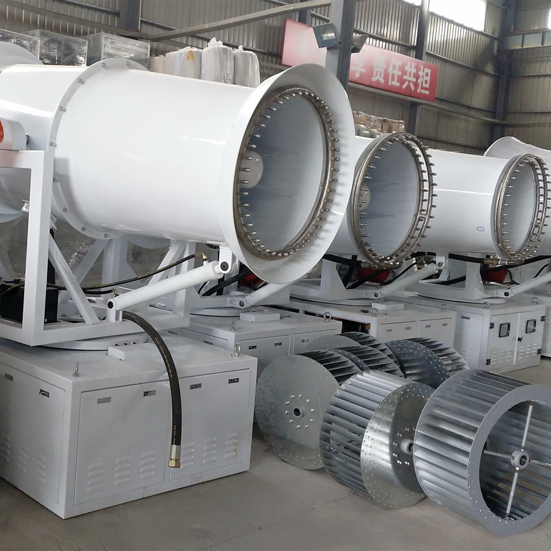 Garden Water Cannon For Dust Control / Air Pollution Dust Suppression Sprays
