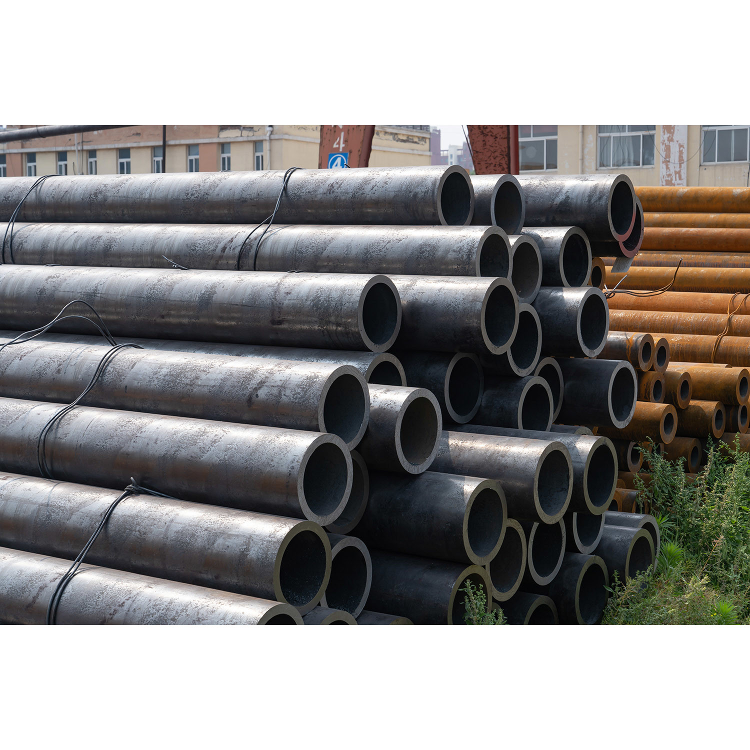 Rectangle Carbon Steel Pipes 0.8 - 50mm For Industrial Use