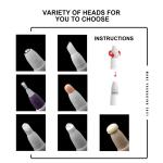 Plastic Squeeze Custom Long Nose Nozzle Cosmetic Eye Cream Tube Small 10ml 15ml